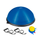 Półpiłka do balansowania, trener równowagi 58cm + pompka, REBEL ACTIVE