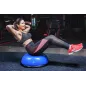 Półpiłka do balansowania, trener równowagi 58cm + pompka, REBEL ACTIVE