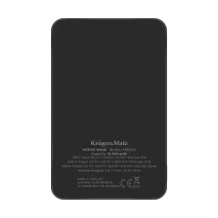 POWER BANK indukcyjny Kruger&Matz 10000 mAh Mag Safe czarny