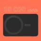 POWER BANK indukcyjny Kruger&Matz 10000 mAh Mag Safe czarny