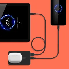 POWER BANK indukcyjny Kruger&Matz 10000 mAh Mag Safe czarny