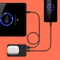 POWER BANK indukcyjny Kruger&Matz 10000 mAh Mag Safe czarny