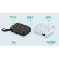 POWER BANK indukcyjny Kruger&Matz 10000 mAh Mag Safe z kablem czarny POWER BANK indukcyjny Kruger&Matz 10000 mAh Mag Safe z kablem czarny