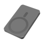 POWER BANK indukcyjny Kruger&Matz 5000 mAh Mag Safe szary POWER BANK indukcyjny Kruger&Matz 5000 mAh Mag Safe szary
