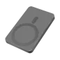 POWERBANK indukcyjny Kruger&Matz 5000 mAh Mag Safe szary POWERBANK indukcyjny Kruger&Matz 5000 mAh Mag Safe szary