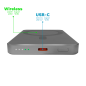 POWER BANK indukcyjny Kruger&Matz 5000 mAh Mag Safe szary POWER BANK indukcyjny Kruger&Matz 5000 mAh Mag Safe szary