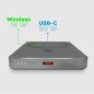 POWER BANK indukcyjny Kruger&Matz 5000 mAh Mag Safe szary POWER BANK indukcyjny Kruger&Matz 5000 mAh Mag Safe szary
