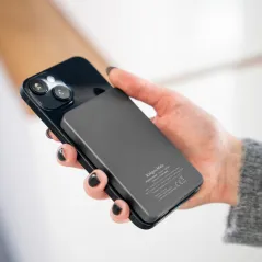"Power Bank Indukcyjny Kruger&amp;Matz 5000 mAh Mag Safe Szary"