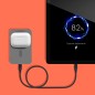 POWER BANK indukcyjny Kruger&Matz 5000 mAh Mag Safe szary POWER BANK indukcyjny Kruger&Matz 5000 mAh Mag Safe szary