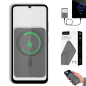 POWER BANK indukcyjny Kruger&Matz 5000 mAh Mag Safe szary POWER BANK indukcyjny Kruger&Matz 5000 mAh Mag Safe szary