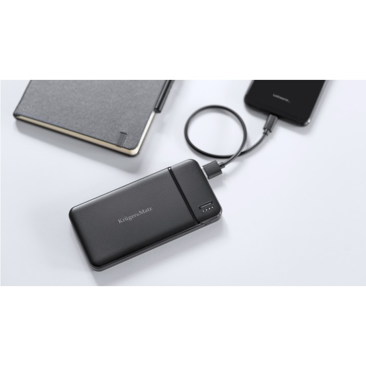 POWER BANK Kruger&Matz 10000 mAh Li-pol POWER BANK Kruger&Matz 10000 mAh Li-pol