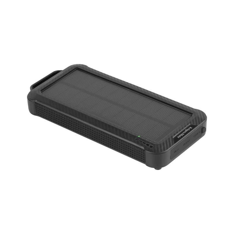 PowerBank solarny Kruger&Matz 10000mAh Li-ion z 3 końcówkami