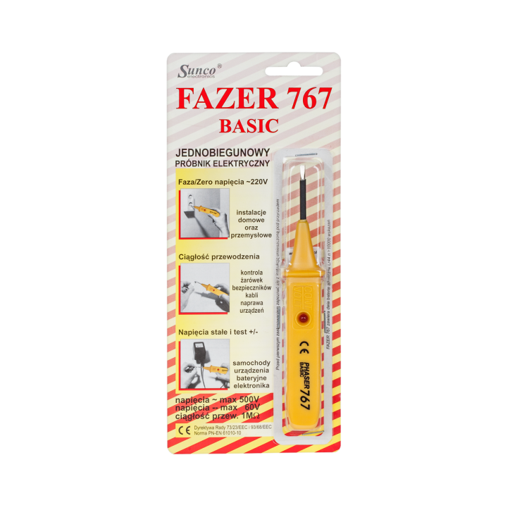 Próbnik elektryczny Fazer Basic 767 Próbnik elektryczny Fazer Basic 767
