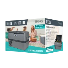 Profesjonalna lodówka turystyczna Teesa z funkcją mrożenia DC 12/24 V AC 230 V 40L 10~ -18C