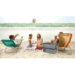 Profesjonalna lodówka turystyczna Teesa z funkcją mrożenia DC 12/24 V AC 230 V 40L 10~ -18C