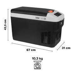 Profesjonalna lodówka turystyczna TEESA z funkcją mrożenia 25L DC12/24V AC 230V