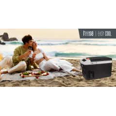 Profesjonalna lodówka turystyczna TEESA z funkcją mrożenia 25L DC12/24V AC 230V