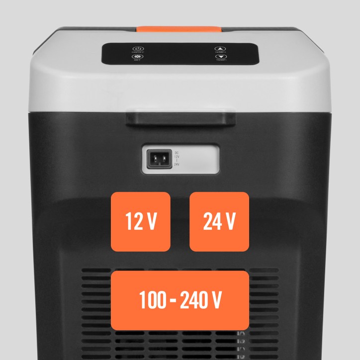 Profesjonalna lodówka turystyczna TEESA z funkcją mrożenia 25L DC12/24V AC 230V Profesjonalna lodówka turystyczna TEESA z funkcją mrożenia 25L DC12/24V AC 230V