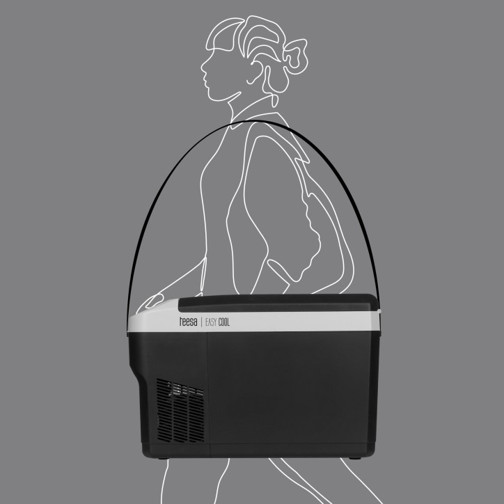 Profesjonalna lodówka turystyczna TEESA z funkcją mrożenia 25L DC12/24V AC 230V Profesjonalna lodówka turystyczna TEESA z funkcją mrożenia 25L DC12/24V AC 230V
