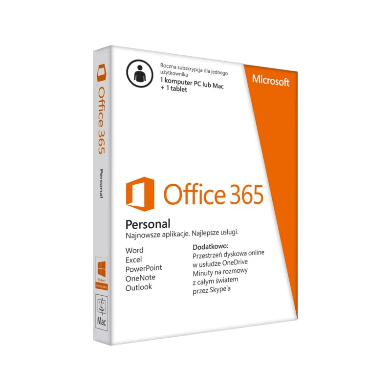Program MS Office 365 Personal 32-bit/x64 PL