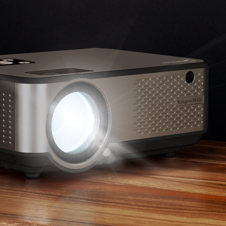 Projektor LED z Wi-Fi FullHD Kruger&Matz V-LED60 Projektor LED z Wi-Fi FullHD Kruger&Matz V-LED60