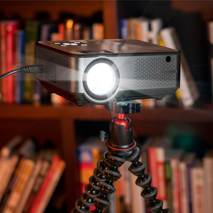 Projektor LED z Wi-Fi FullHD Kruger&Matz V-LED60 Projektor LED z Wi-Fi FullHD Kruger&Matz V-LED60