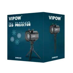 Projektor LED z wymiennymi slajdami (4 wzory)