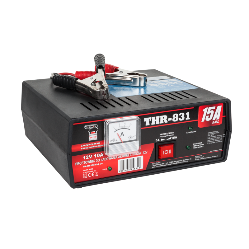 Prostownik THR 831 12V 15A