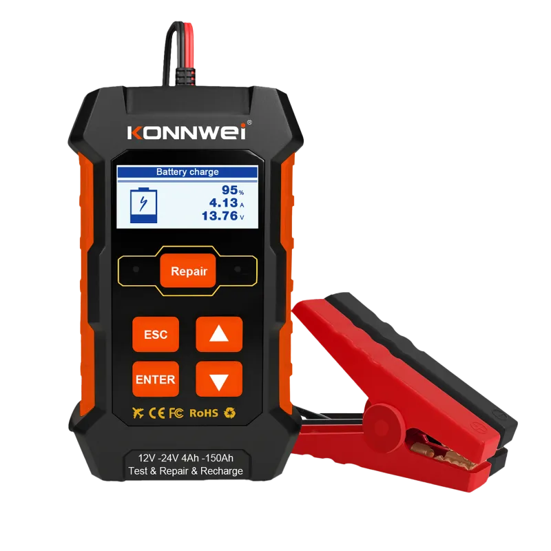 Prostownik, miernik baterii Konnwei 520 Prostownik, miernik baterii Konnwei 520