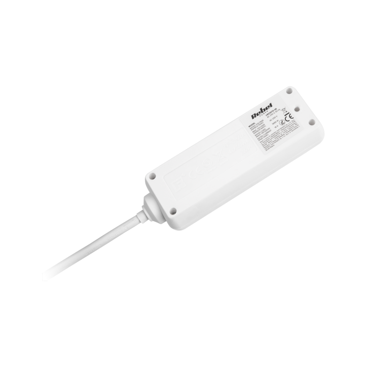 Przedłużacz biały KEMOT 3 gniazda typu niemieckiego, kabel 3m (1,5mm) Przedłużacz biały KEMOT 3 gniazda typu niemieckiego, kabel 3m (1,5mm)