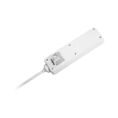 Przedłużacz biały Rebel 3 gniazda , kabel 3m (3x1,5mm) z przełącznikiem