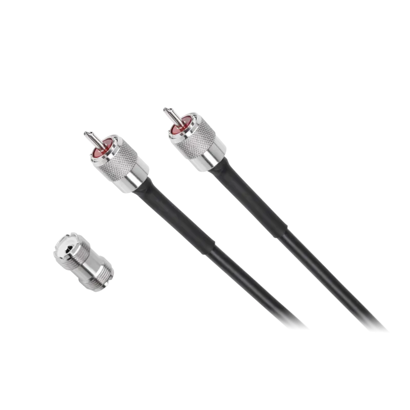 Przedłużacz CB 2m+beczka UHF