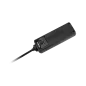 Przedłużacz czarny Rebel 3 gniazda - kabel 3m (3x1,5mm), bez przełącznika Przedłużacz czarny Rebel 3 gniazda - kabel 3m (3x1,5mm), bez przełącznika