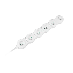 Przedłużacz sieciowy (snake) Rebel , 5 gniazd, przewód 1,5m