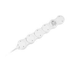 Przedłużacz sieciowy (snake) Rebel , 5 gniazd, przewód 1,5m