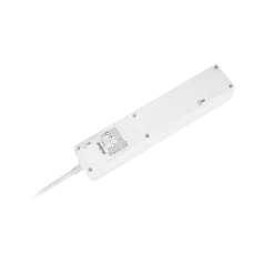 Przedłużacz sieciowy Rebel 3 gniazda + 2 gniazda USB z wyłącznikiem - 1.5m