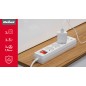 Przedłużacz sieciowy Rebel 3 gniazda + 2 gniazda USB, z wyłącznikiem - 3m Przedłużacz sieciowy Rebel 3 gniazda + 2 gniazda USB, z wyłącznikiem - 3m