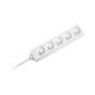 Przedłużacz sieciowy Rebel 5 gniazd, bez przełacznika, 3m (1,5mm) Przedłużacz sieciowy Rebel 5 gniazd, bez przełacznika, 3m (1,5mm)