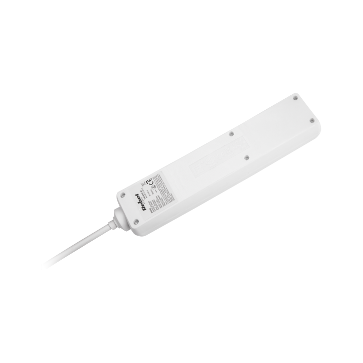 Przedłużacz sieciowy Rebel 5 gniazd, bez przełacznika, 3m (1,5mm) Przedłużacz sieciowy Rebel 5 gniazd, bez przełacznika, 3m (1,5mm)
