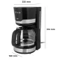 Przelewowy ekspres do kawy 1,5L AROMA 100