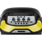 Przenośny aktywny zestaw głośnikowy Quer z funkcją MP3, Bluetooth, radio FM oraz funkcją Karaoke