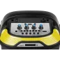 Przenośny aktywny zestaw głośnikowy Quer z funkcją MP3, Bluetooth, radio FM oraz funkcją Karaoke