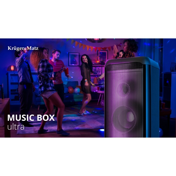 Przenośny głośnik bezprzewodowy Kruger&Matz Music Box Ultra Przenośny głośnik bezprzewodowy Kruger&Matz Music Box Ultra