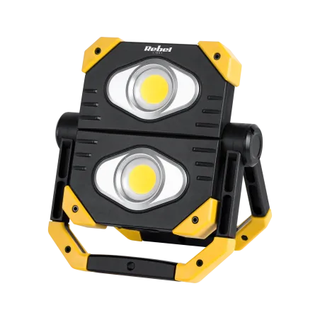 Przenośny reflektor LED 2XCOB