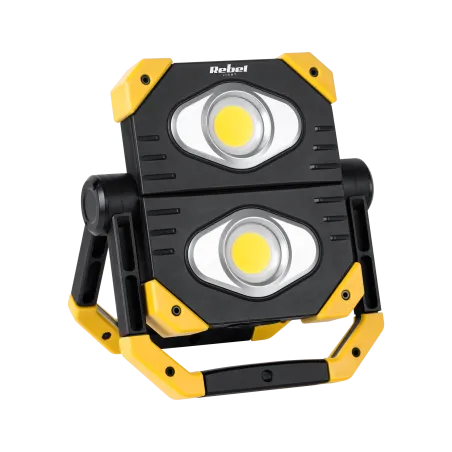 Przenośny reflektor LED 2XCOB