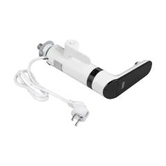 Przepływowy podgrzewacz wody - bateria stojąca biała