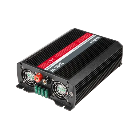 Przetwornica REBEL 12V/230V 1000W 2 gniazda typu F :niemieckie