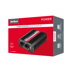 Przetwornica REBEL 12V/230V 1000W 2 gniazda typu F :niemieckie