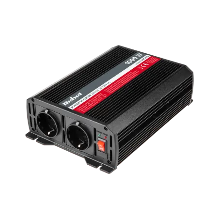 Przetwornica REBEL 24V/230V 1000W 2 gniazda typu F :niemieckie