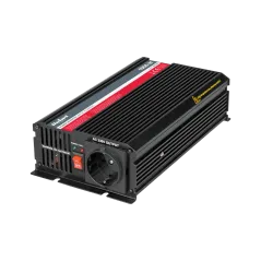 Przetwornica REBEL 24V/230V 1000W(gn. typu F:niemieckie)